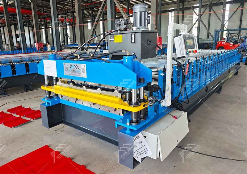 double layer roofing sheet roll forming machine