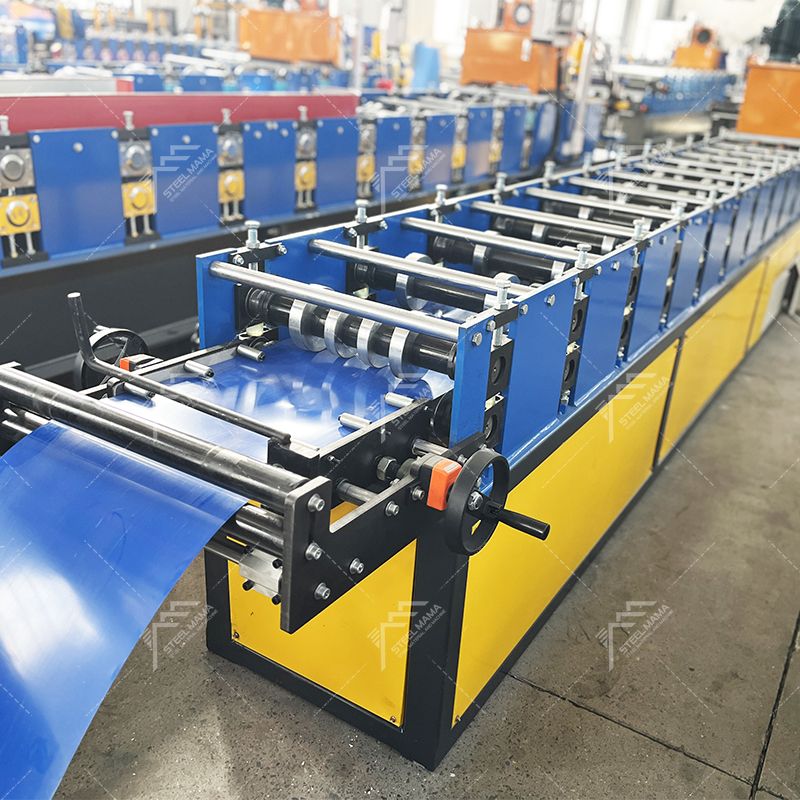 Custom Design High Productivity Gutter Roll Forming Machine Gutter Making Machine
