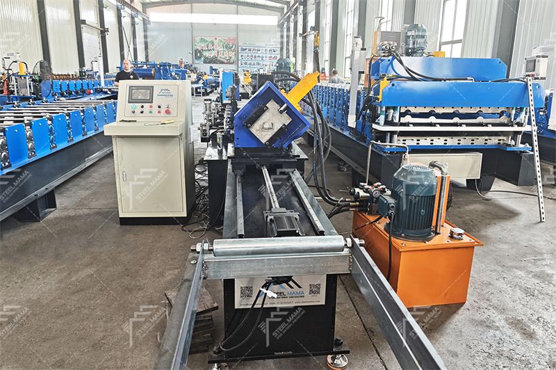 C Stud and U Track Profile Keel Roll Forming Machine