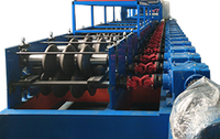 3 wave highway guardrail roll forming machine