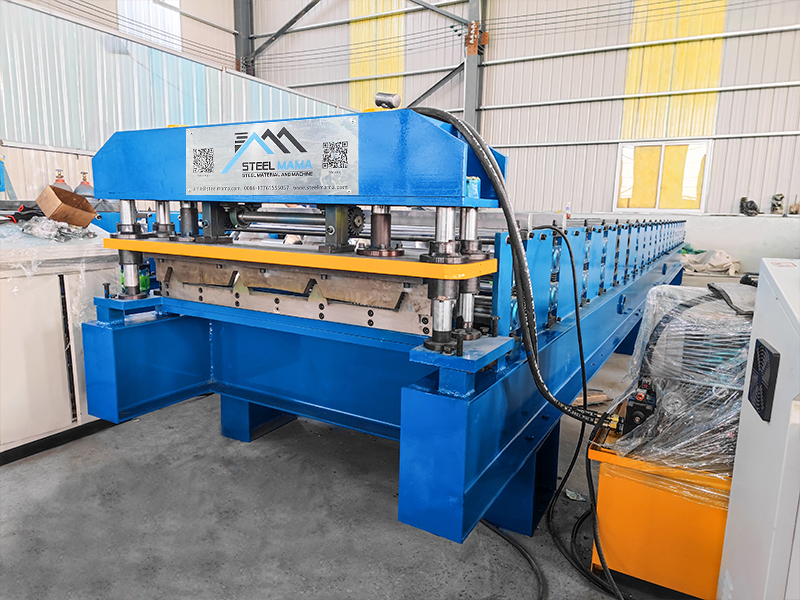 Trapezoidal TR4 Metal Color Steel Roofing Sheet Roll Forming Machine