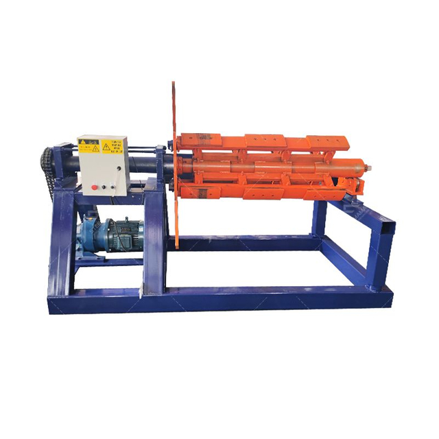 Kazakhstan Popular 5 Ton 7 Ton 10 Ton Electric Steel Strips Coil Decoiler Machine