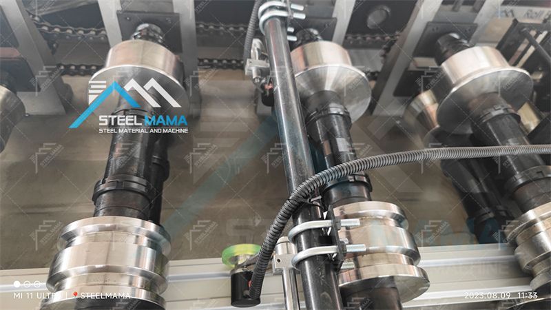 metal stud and track roll forming machine