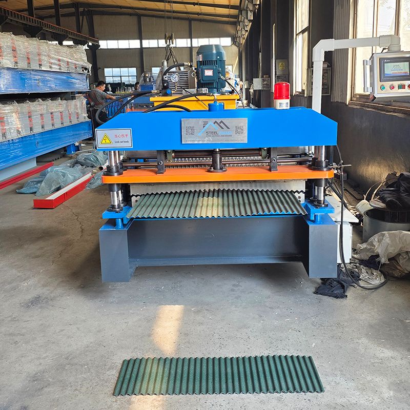 Chile Popular High-Speed Customizable Corrugated Roofing Sheet Roll Forming Machine