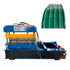 Zimbabwe Popular Custom Design High Productivity Trapezoidal Sheet Crimping Machine