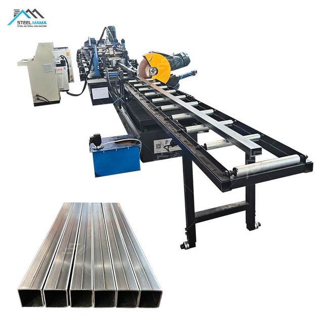 Prime Quality 35-100mm Laser Welding Square Tube Roll Forming Machine for Uganda 
