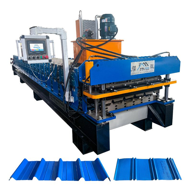 Turkmenistan Popular High Quality 800 Trapezoidal & 732 IBR Double Layer Machine