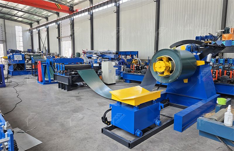 metal Leveling And Slitting Machine Line