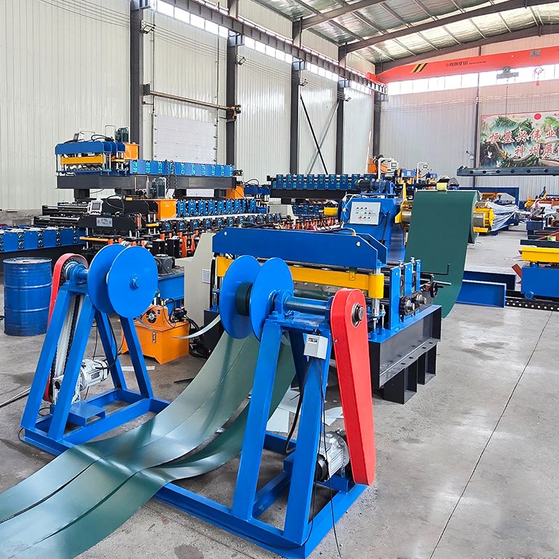 Ghana Popular Long Lifespan 1mm Leveling And Slitting Machine Line