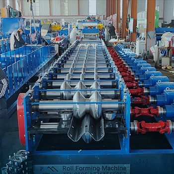 Height guardrail w beam roll forming machine