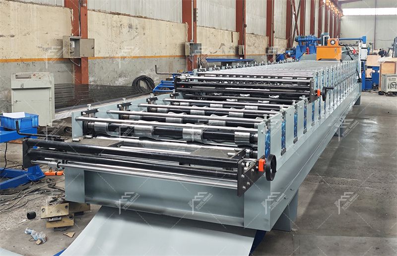 double layer roof sheet roll forming machine