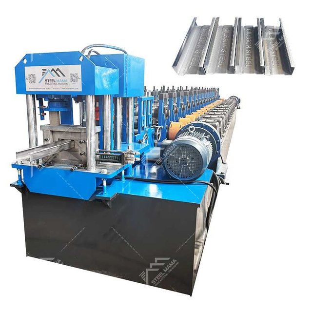 Steelmama Indonesia Popular Professional Production Steel C Purlin Roll Forming Machine