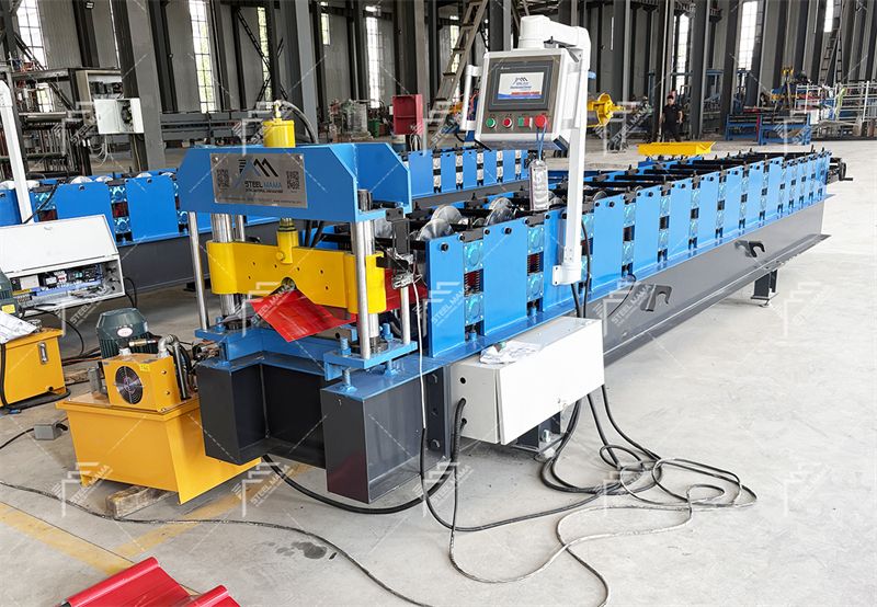 400 Ridge Cap Roll Forming Machine