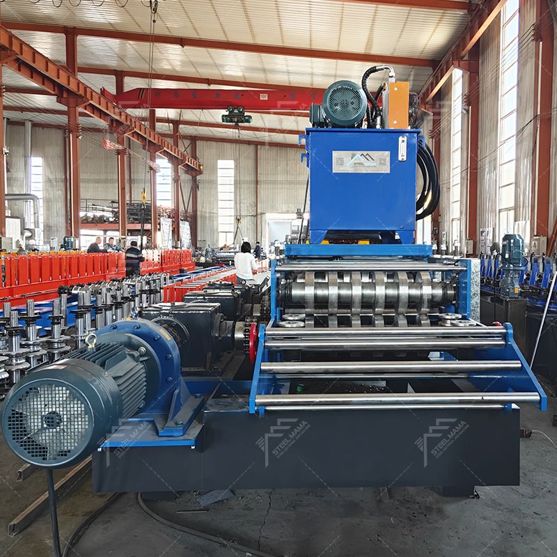 Vietnam Popular Hot Sale Three Waves And Two Waves Road Barrier Highway Express Guardrail Fence Crash Rolling Forming Machine