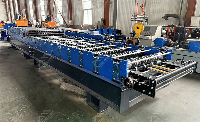 double layer roofing sheet forming machine