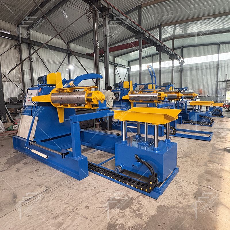 Direct Factory Price Wholesale Popular 7 Tons Weight Hydraulic Decoiler Machine for Korea