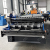 Bolivia Popular High Productivity 836 Corrugated & 840 Trapezoidal Roofing Sheet Double Layer Machine