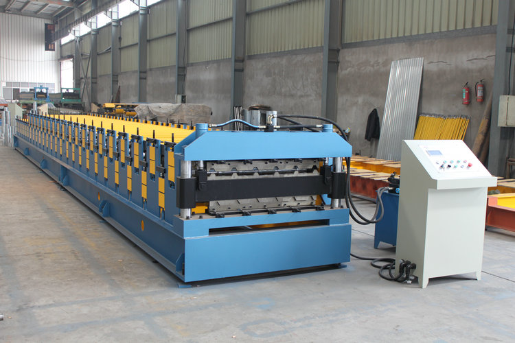 Steel Roofing Sheet Roll Forming Machine