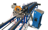 Oval pipe roll forming machine