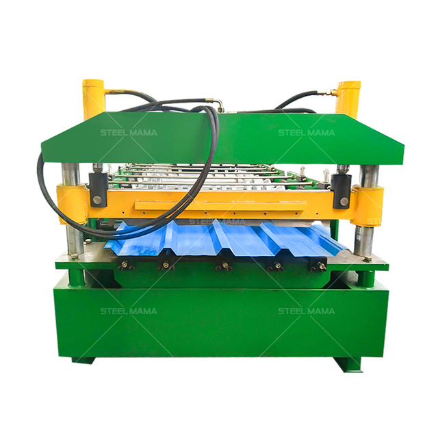 China Hot Sale Type TR5 Profile IBR Trapezoid Steel Metal Sheet Roofing Machine Price