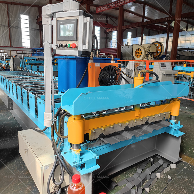 Factory New Design Cold Galvanizing Iron 914 IBR Trapezoidal Metal Steel Roofing Sheet Roll Forming Machine Price