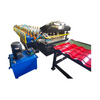 Russia Popular High Quality Full Automatic 1086 Cold Glazed Tile Steel Sheet Roll Forming Machine