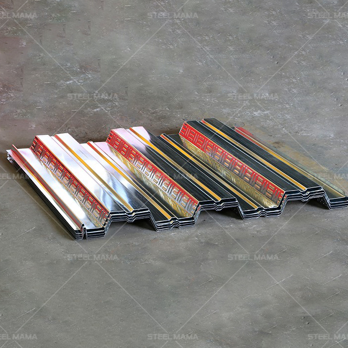 China Suppier Galvanized Sheet Metal 960 Floor Decking Panels Roll Forming Machine