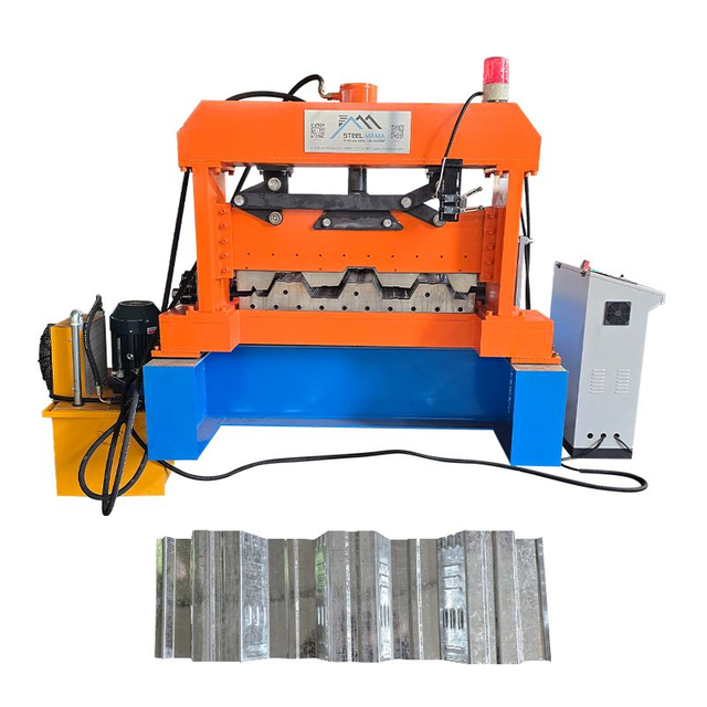 Mexico Popular High Stability Full Automatic 926 Decking Floor Roll Forming Machine