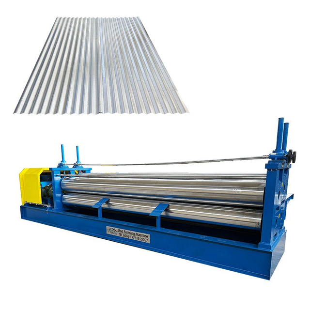 Mozambique Popular High Standard New Technology Barrel Corrugated Roof Sheet Roll Forming Machine