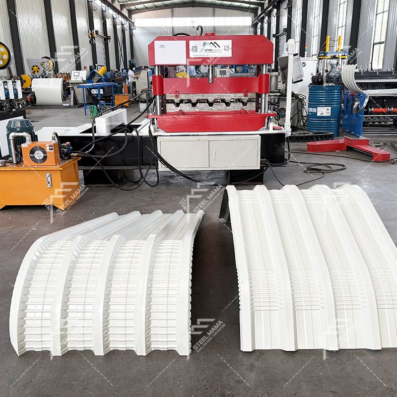 South Africa Popular Custom Design High Productivity Trapezoidal Sheet Crimping Machine