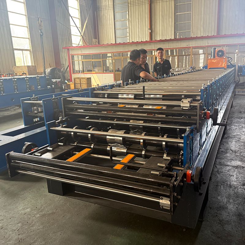 Turkmenistan Popular High Quality 800 Trapezoidal & 732 IBR Double Layer Machine