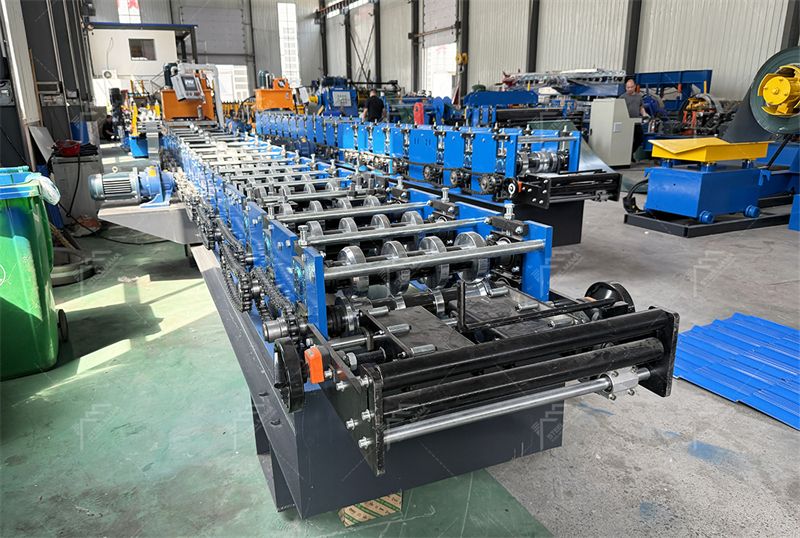 Custom Ridge Cap Roll Forming Machine