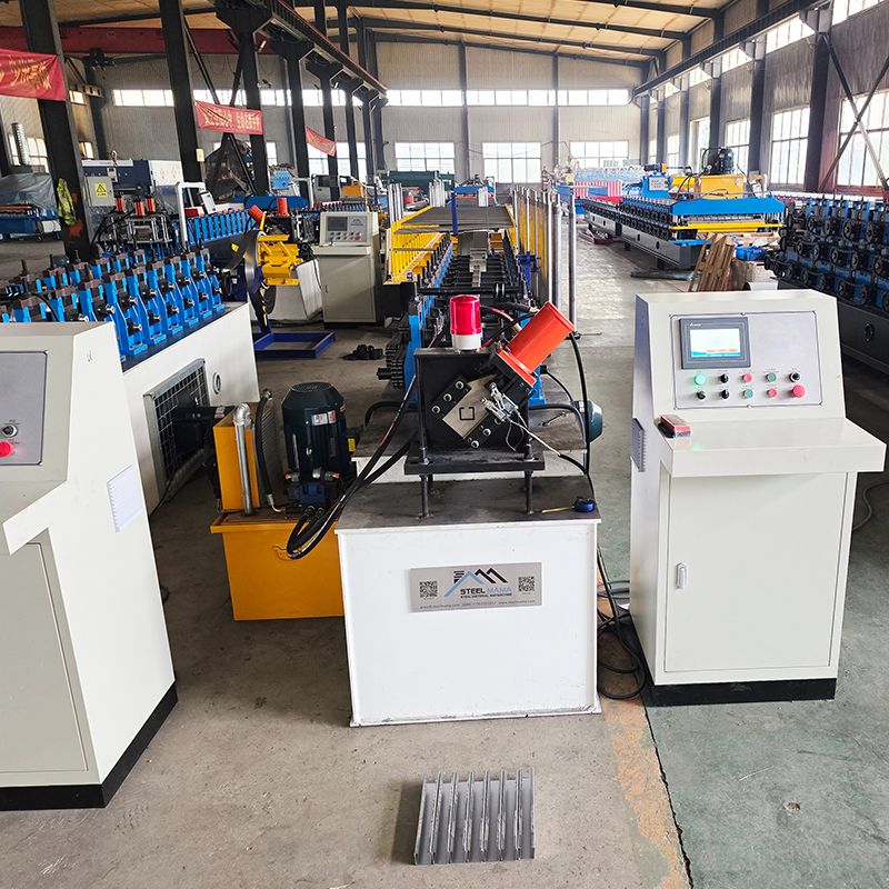 High Speed Automatic Metal C Channel Cold Roll Forming Machine for South Africa