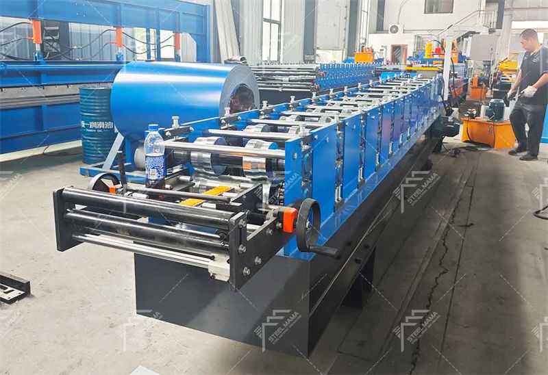 Ridge Cap roofing panel machine