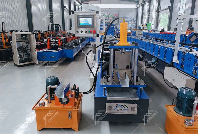 K Gutter Roll Forming Machine