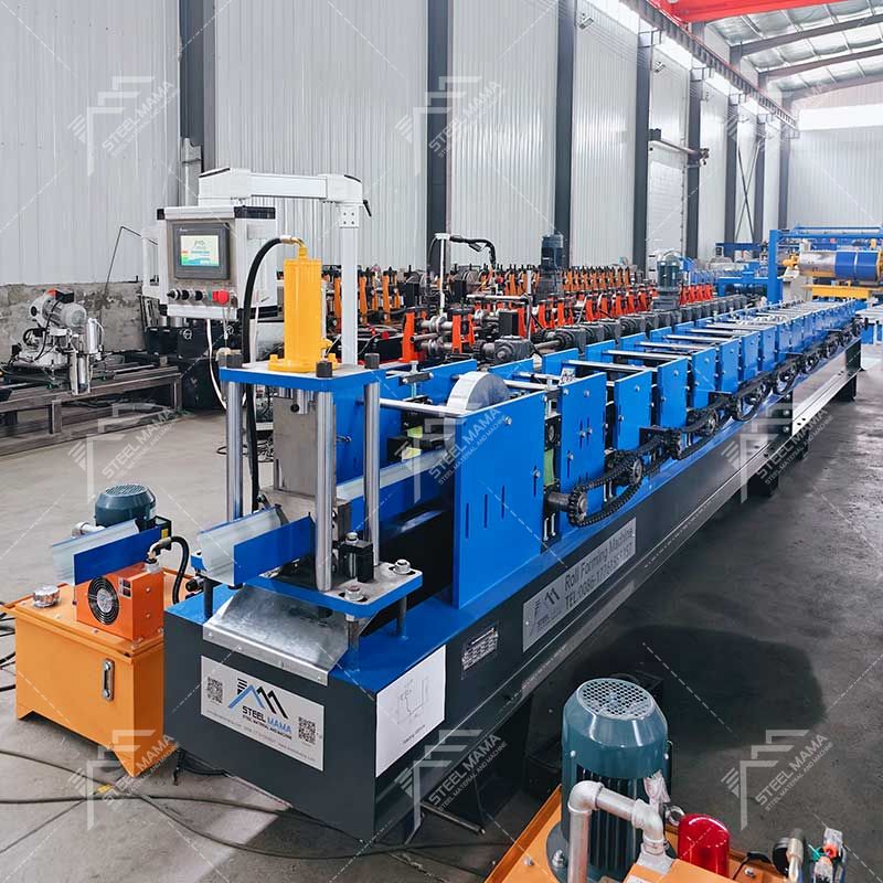 Steelmama Ghana Popular Rain Gutter K Series Metal Wait Gutter Profiling Roll Forming Machine