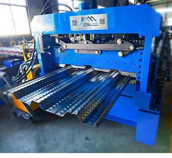 steel deck floor roll forming machine
