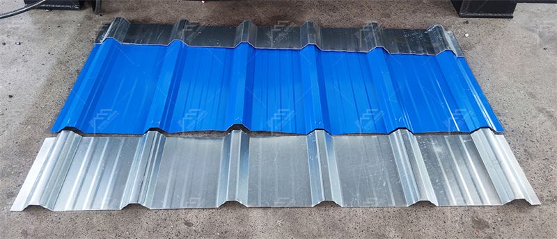 trapezoidal sheet roll forming machine