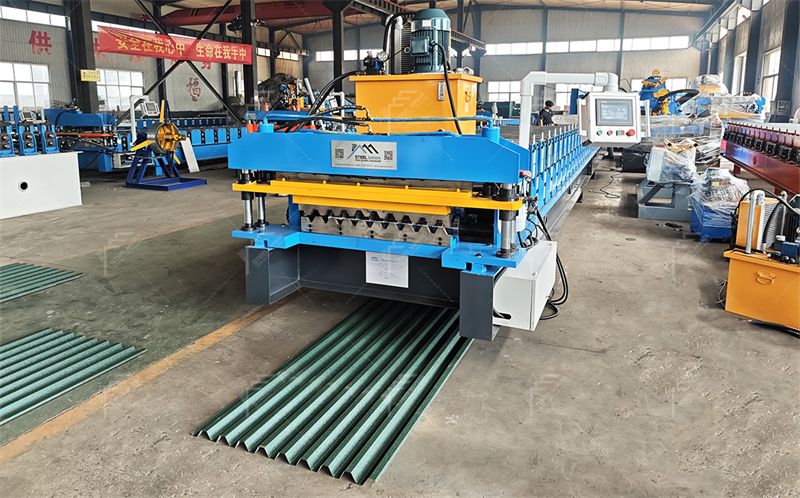 double layer roof sheet forming machine