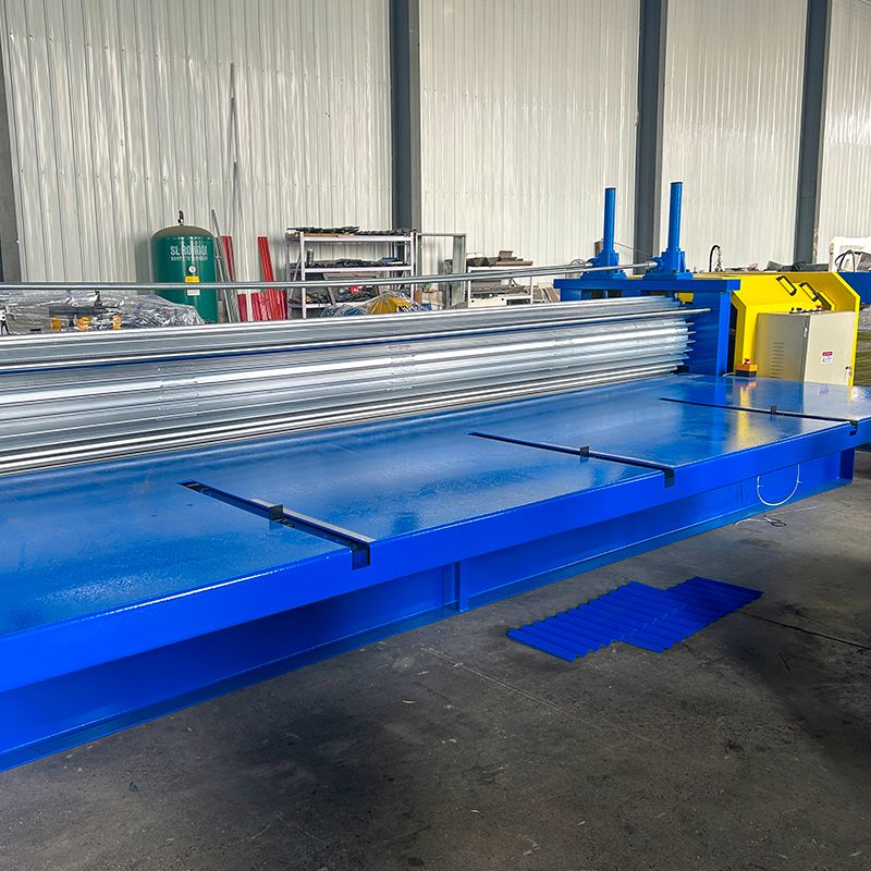 Mali Popular High Efficiency Full Automatic Barrel Drum Type Metal Sheet Corrugated Machine