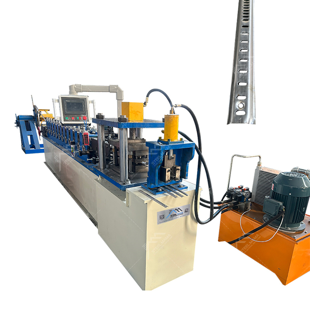 Portugal Popular High Performance Mild Steel DIN Rail Channel Roll Forming Machine