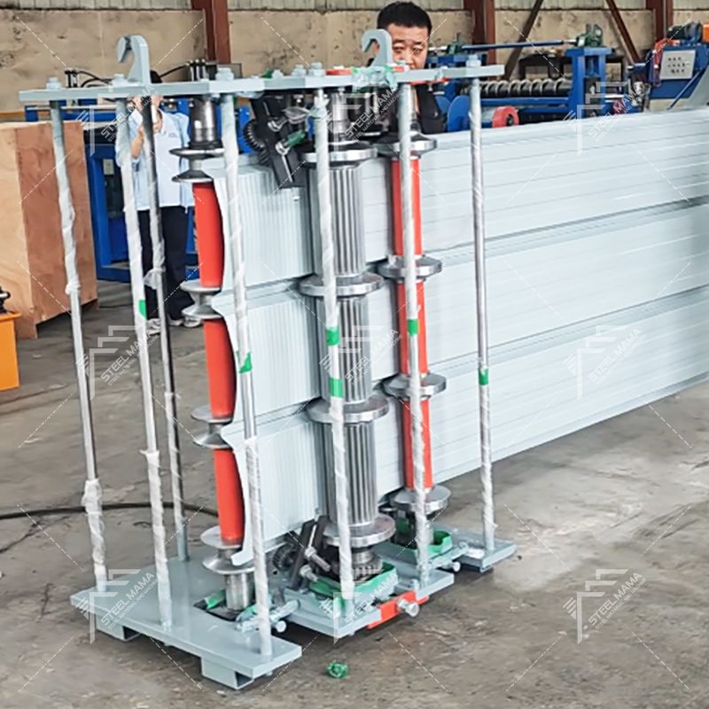 Peru Popular Hydraulic Metal Arch Steel Profile Curving Vertical Roll Forming Machine