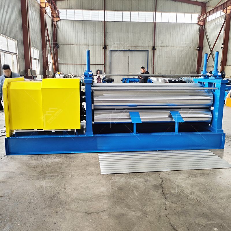 Ivory Coast Popular Galvanized Steel Barrel Corrugated Roof Sheet Roll Forming Machine