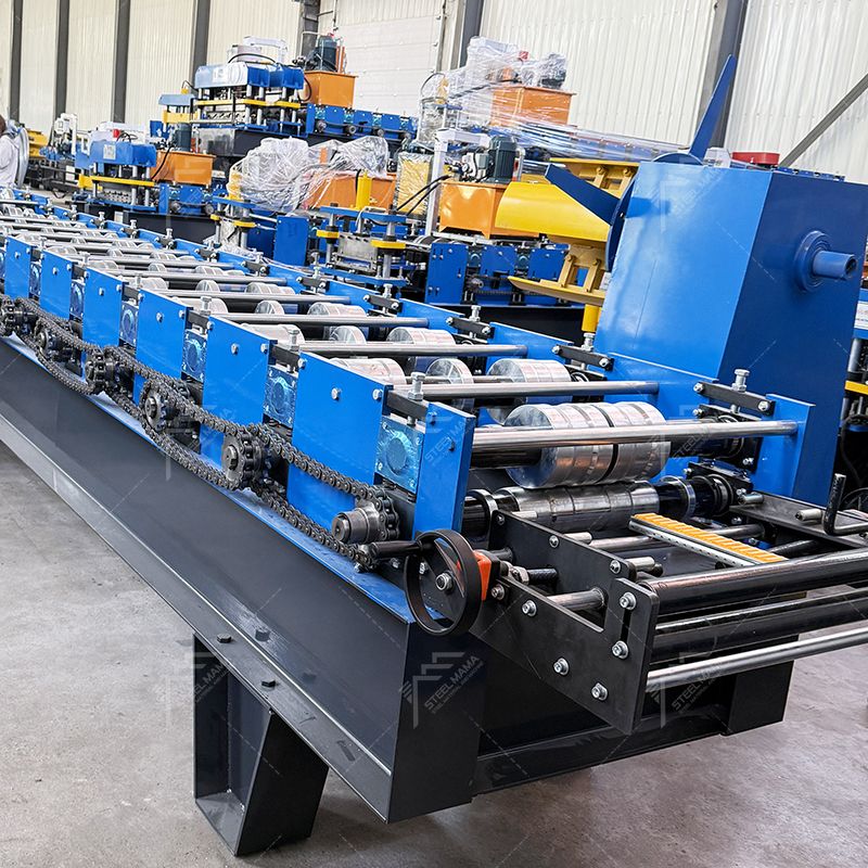 High Productivity Self Lock Standing Seam Metal Panel Roof Sheet Roll Forming Machine for Russian