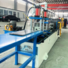 Portugal Popular Full Automatic Electrical Cabinet U Guide Rail Roll Forming Machine Use in Steelmama Factory