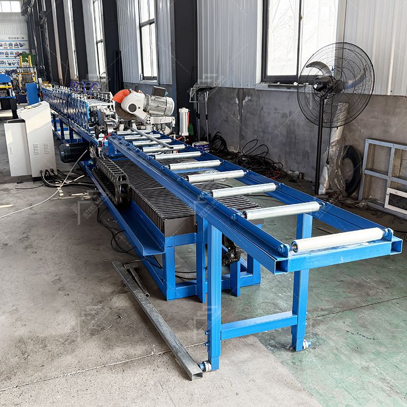 Nigeria Popular High Efficiency Full Automatic Oval Pipe Roll Forming Machine