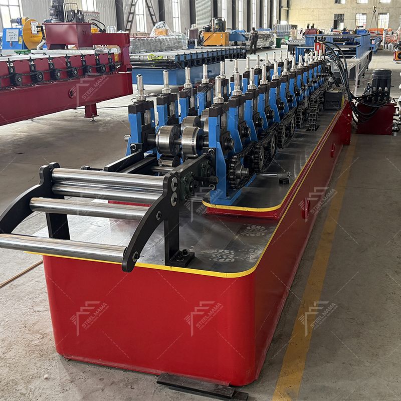 Mexico Popular Light Weight Light Steel C And U Profile Keel Roll Forming Machine
