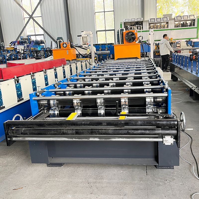 Zimbabwe Popular High Standard Full Automatic 800 Glazed Q Tile Roof Sheet Roll Forming Machine