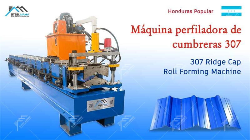 ridge cap forming machine