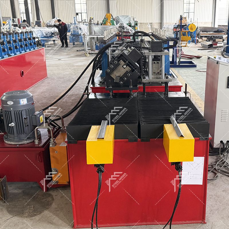 Mexico Popular Custom Galvanized Steel Profile Double Row Keel Roll Forming Machine